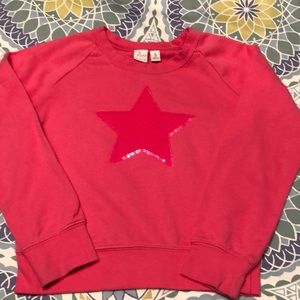 Pint Sequin Star Swestshirt